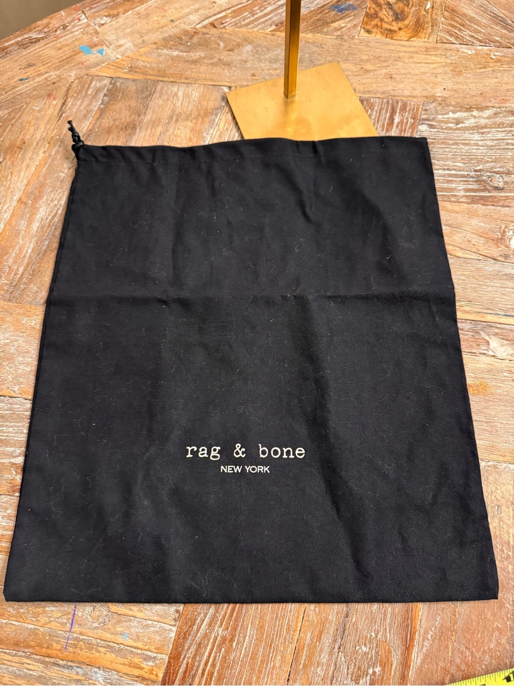 rag & bone Black Dust Bag
